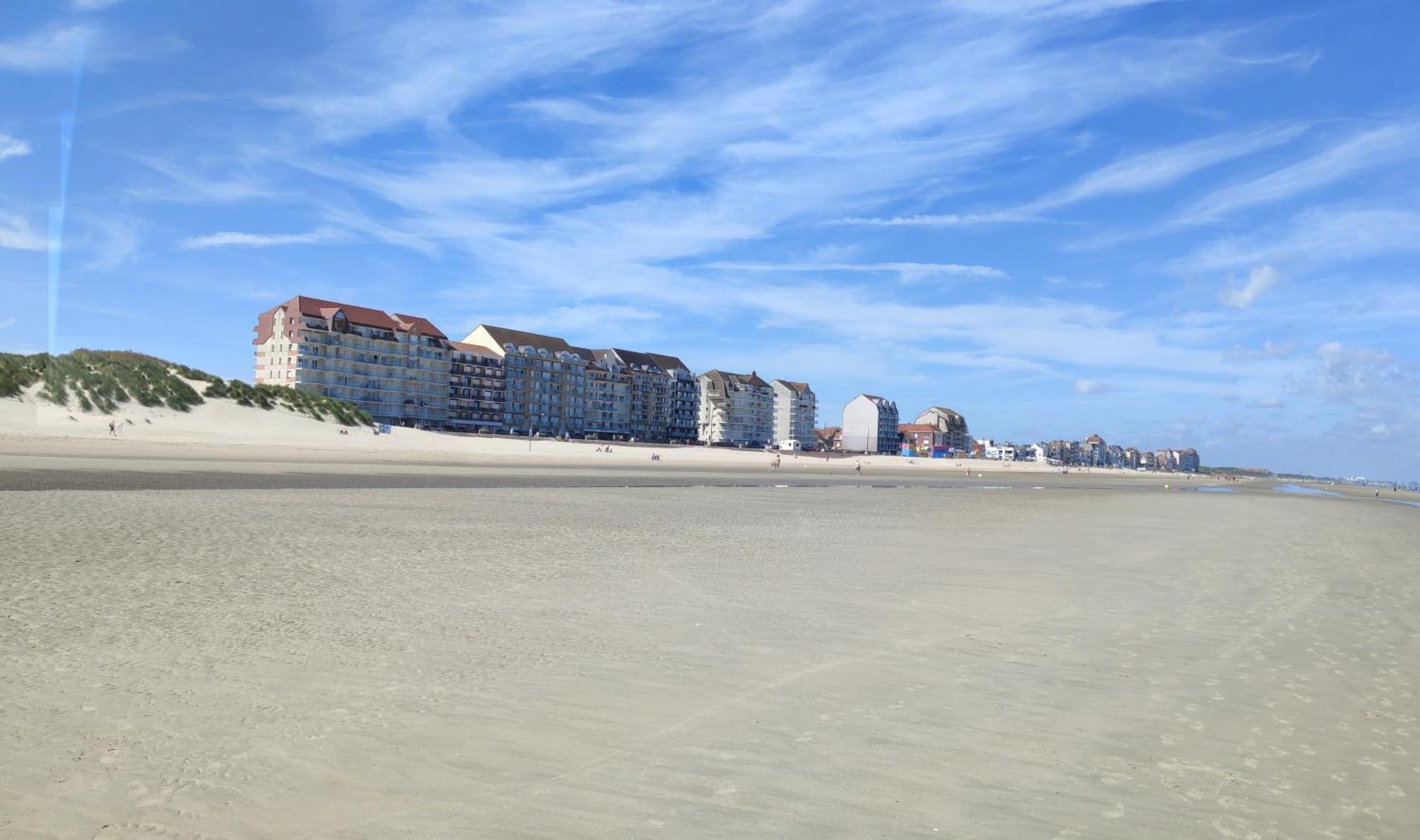Vue Panoramique Face Mer Bray-Dunes Buitenkant foto